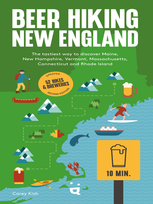 Cover image for Beer Hiking New England